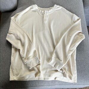 Goodfellow & Co. Off-White Henley Shirt